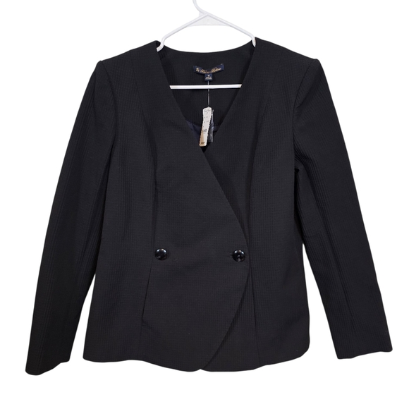 Brooks Brothers Ribbed Textured Double Breasted Money Business Jacket - Picture 1 of 10
